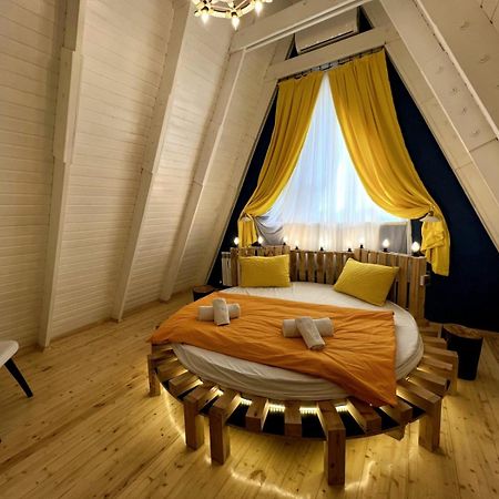 Qafqaz Mountside Chalet Qabala Extérieur photo