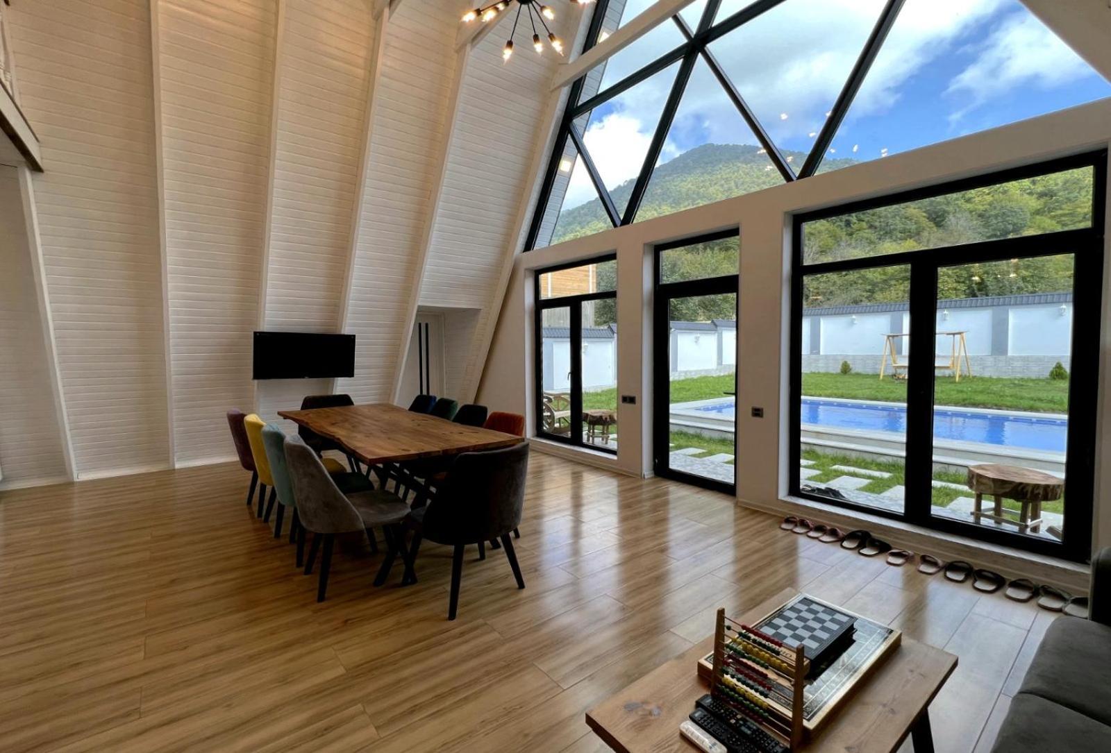 Qafqaz Mountside Chalet Qabala Extérieur photo