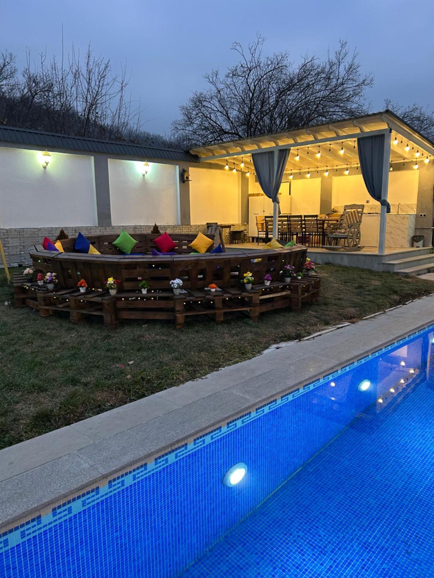 Qafqaz Mountside Chalet Qabala Extérieur photo